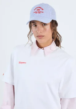 D.Franklin Team Stripes Cap Blue|Damen Kappen|Kappen