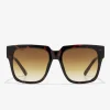 D.Franklin Dunar V2 Milky Demi / Brown|Damen Eckige Sonnenbrillen