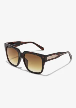 D.Franklin Dunar V2 Milky Demi / Brown|Damen Eckige Sonnenbrillen