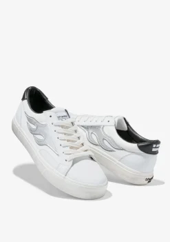 D.Franklin Echo Flame White / Silver|Herren Sneakers