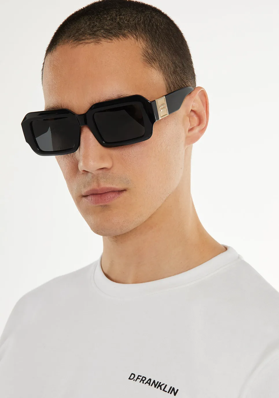D.Franklin Emblem GEO Black / Smoke|Damen Polarisierte Sonnenbrillen