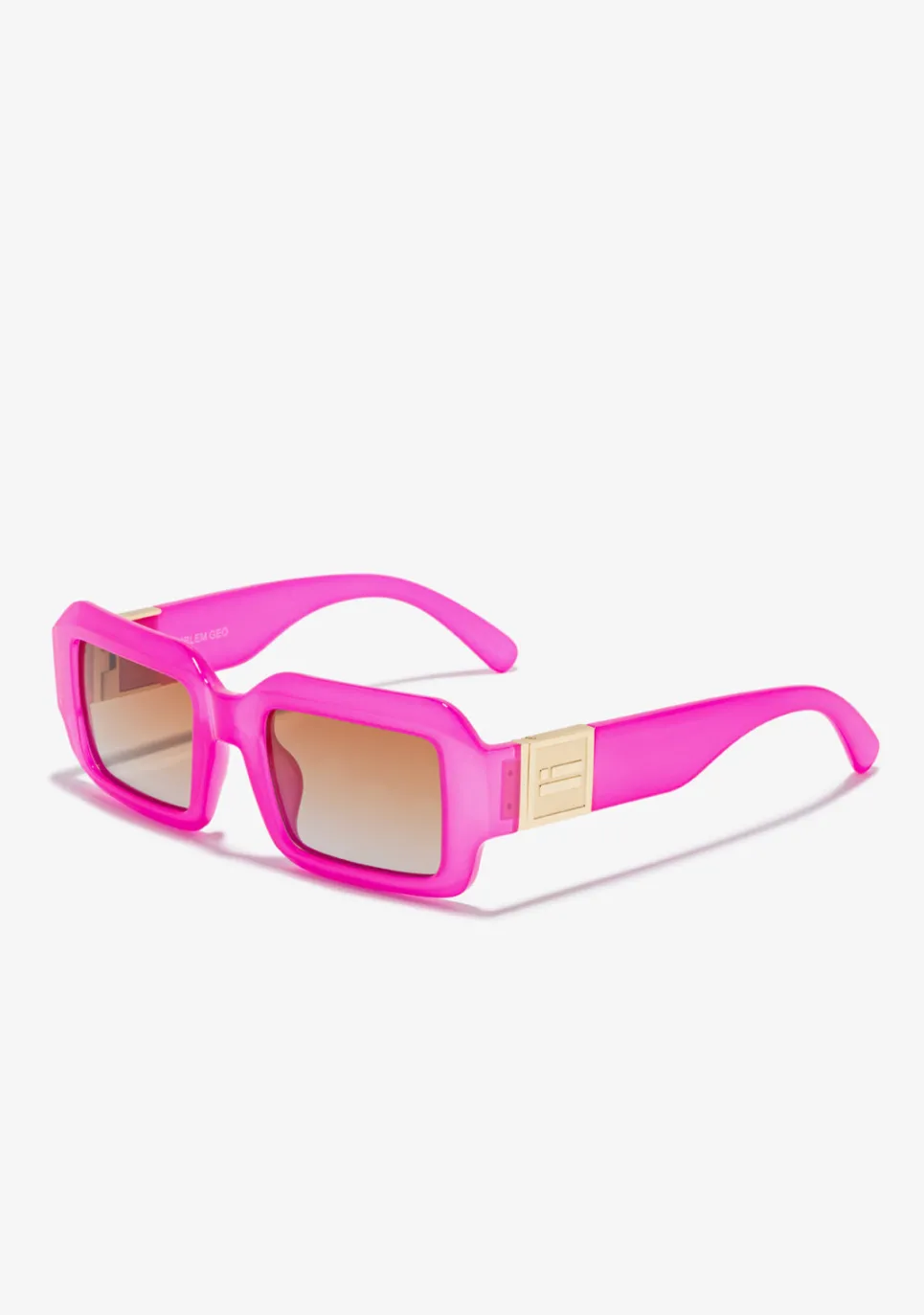 D.Franklin Emblem GEO Milky Pink / Pink|Damen Polarisierte Sonnenbrillen