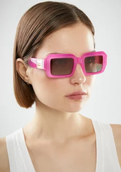 D.Franklin Emblem GEO Milky Pink / Pink|Damen Polarisierte Sonnenbrillen