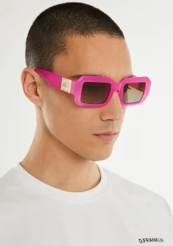 D.Franklin Emblem GEO Milky Pink / Pink|Damen Polarisierte Sonnenbrillen
