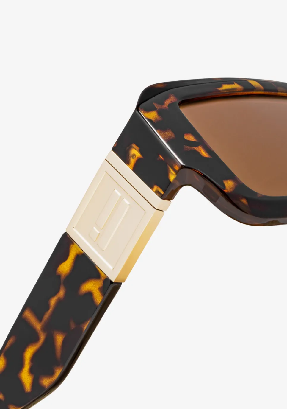 D.Franklin Emblem GEO Tort / Brown|Damen Polarisierte Sonnenbrillen