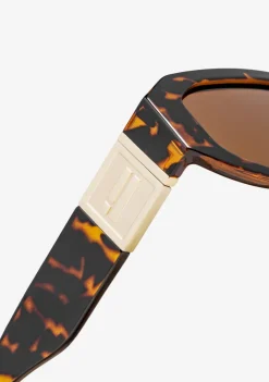 D.Franklin Emblem HEX Tort / Brown|Damen Polarisierte Sonnenbrillen