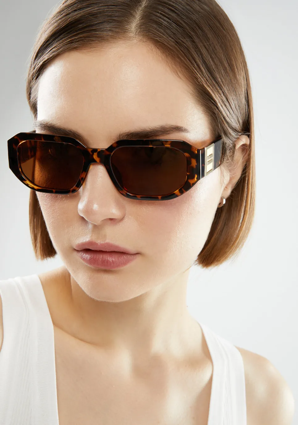 D.Franklin Emblem HEX Tort / Brown|Damen Polarisierte Sonnenbrillen