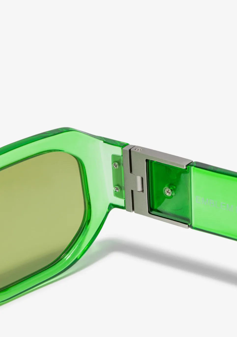 D.Franklin Emblem HEX Trans Green / Green|Damen Polarisierte Sonnenbrillen