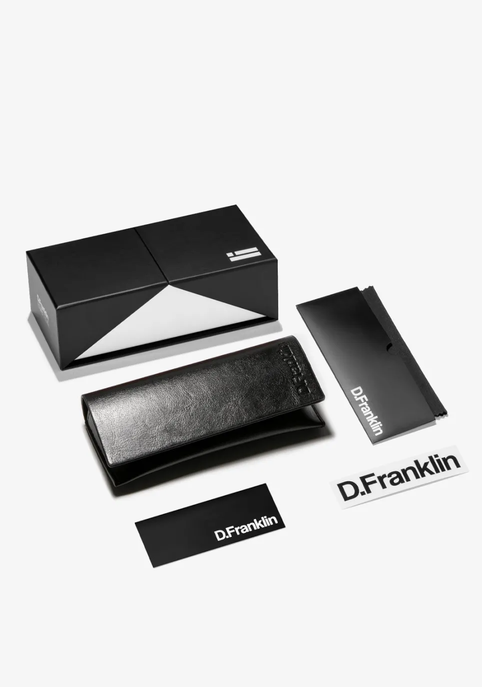 D.Franklin Emblem SQ Black / Smoke|Damen Polarisierte Sonnenbrillen