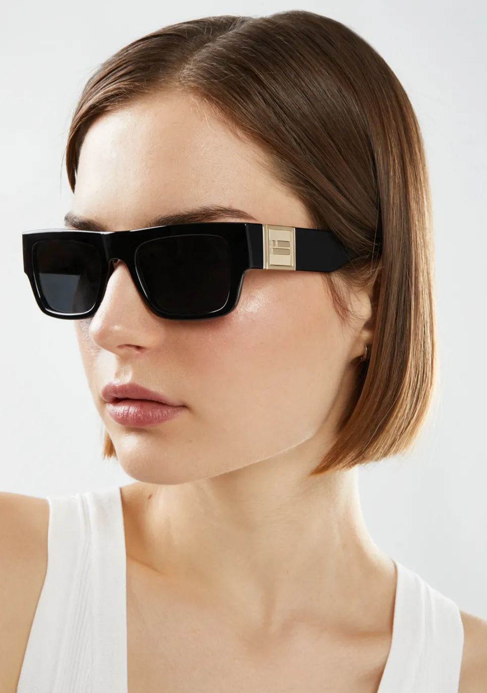 D.Franklin Emblem SQ Black / Smoke|Damen Polarisierte Sonnenbrillen