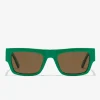 D.Franklin Emblem SQ Green / Tea|Damen Polarisierte Sonnenbrillen