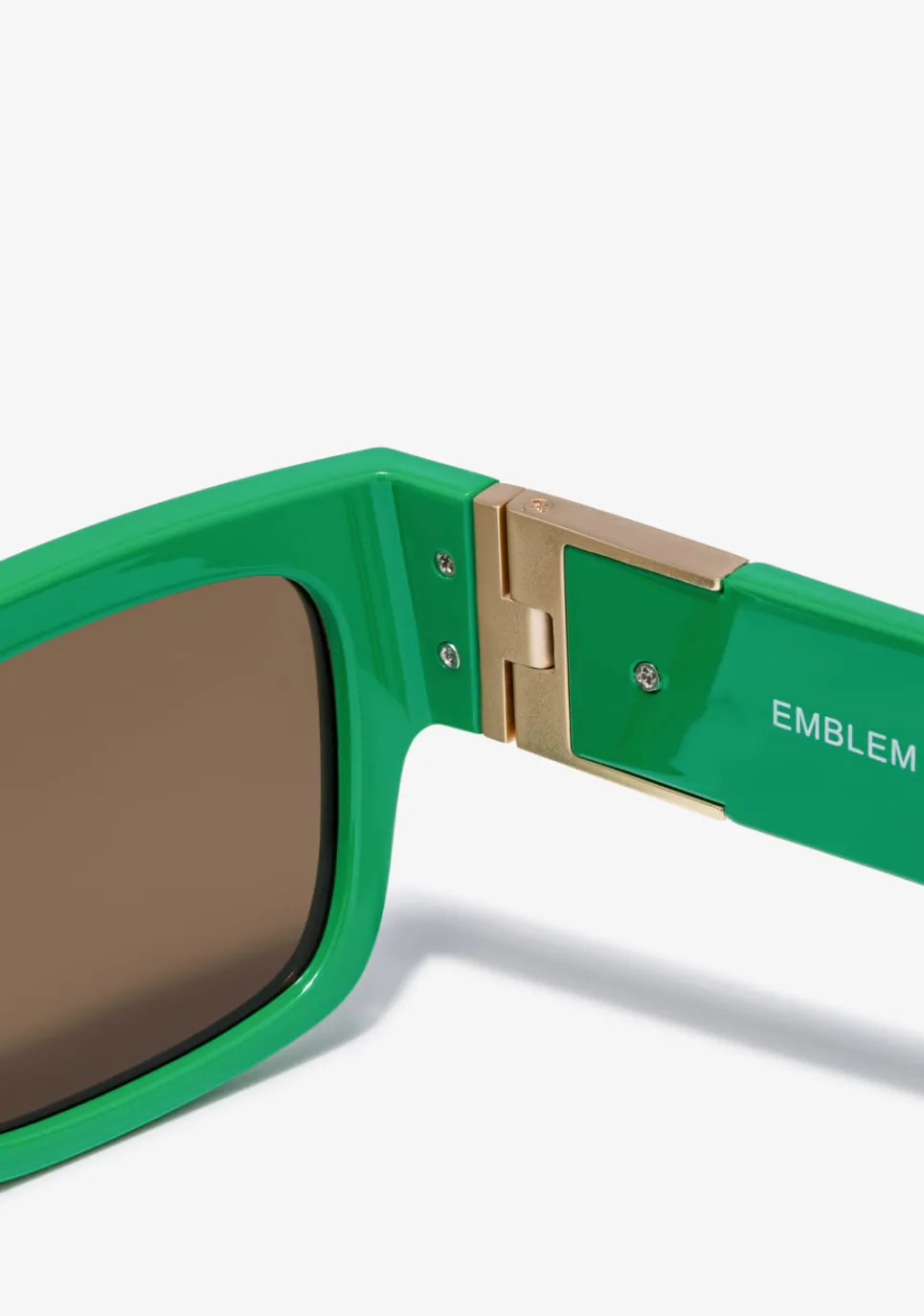 D.Franklin Emblem SQ Green / Tea|Damen Polarisierte Sonnenbrillen