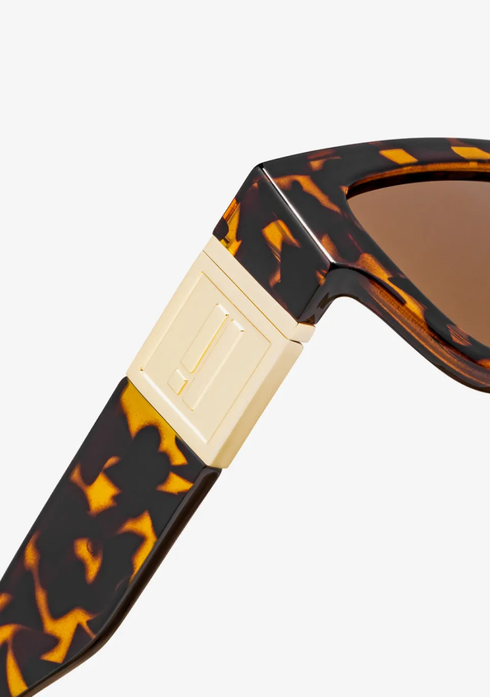 D.Franklin Emblem SQ Tort / Brown|Damen Polarisierte Sonnenbrillen