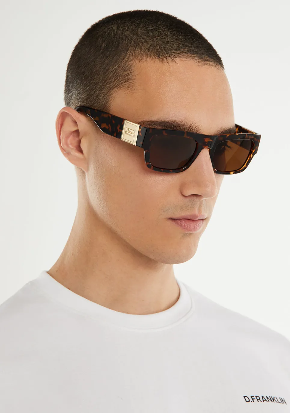 D.Franklin Emblem SQ Tort / Brown|Damen Polarisierte Sonnenbrillen