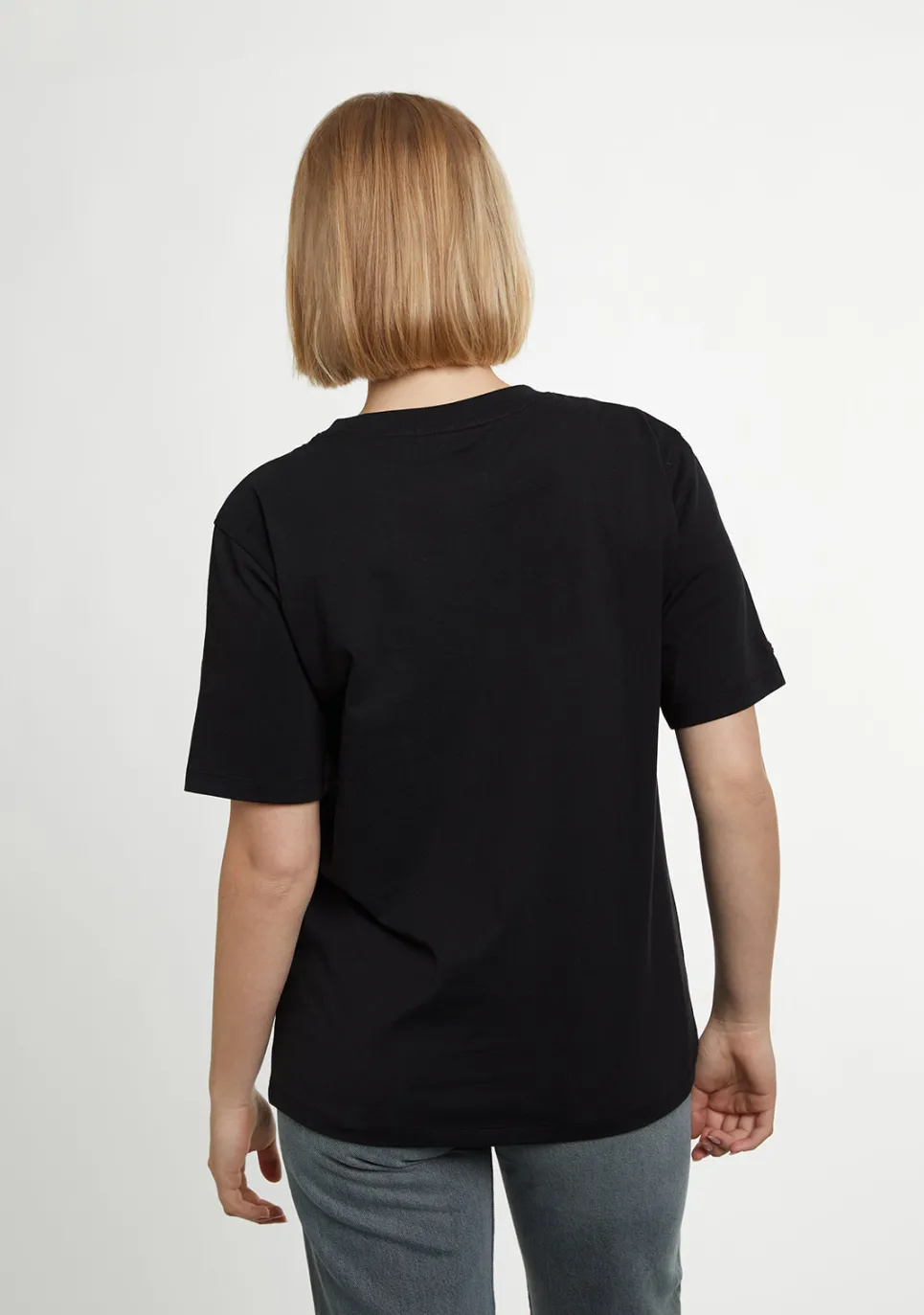 D.Franklin Essential Tee Black|Damen T-Shirts|T-Shirts