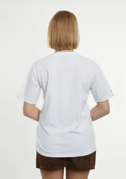 D.Franklin Essential Tee White|Damen T-Shirts|T-Shirts
