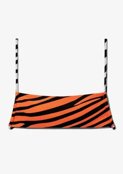 D.Franklin Fiji Top Zebra Orange|Damen Bikinis Und Einteiler