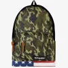 D.Franklin Flag Backpack Camo|Damen Rucksäcke|Backpack