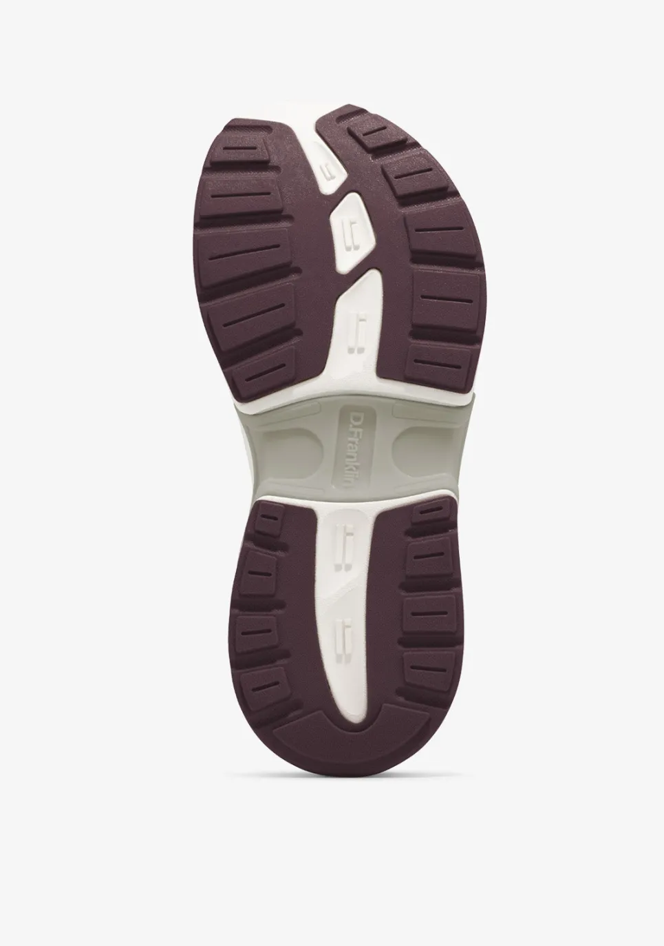 D.Franklin Flame Sandal Strips Burgundy|Damen Sandalen