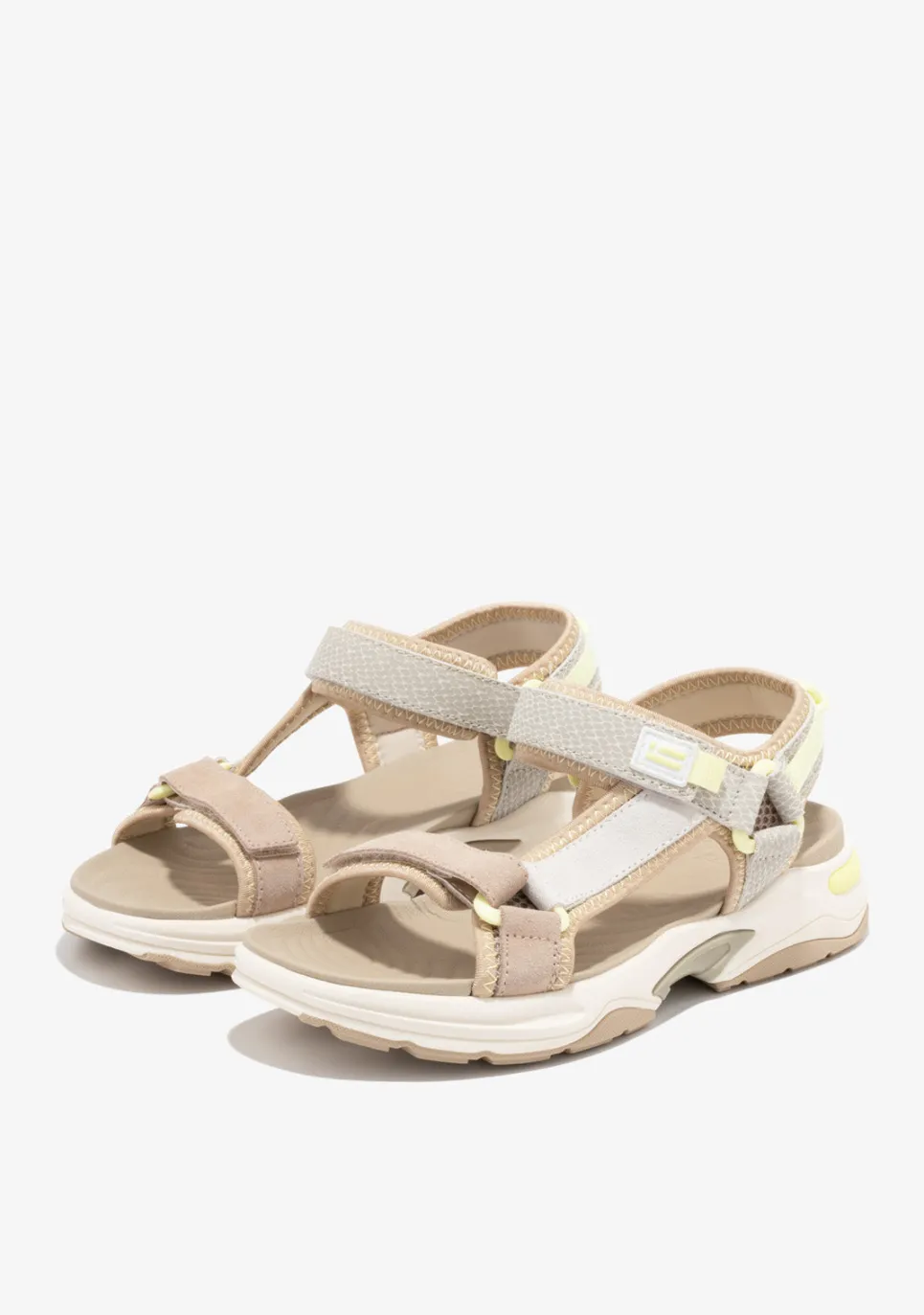 D.Franklin Flame Sandal Strips Gold|Damen Sandalen