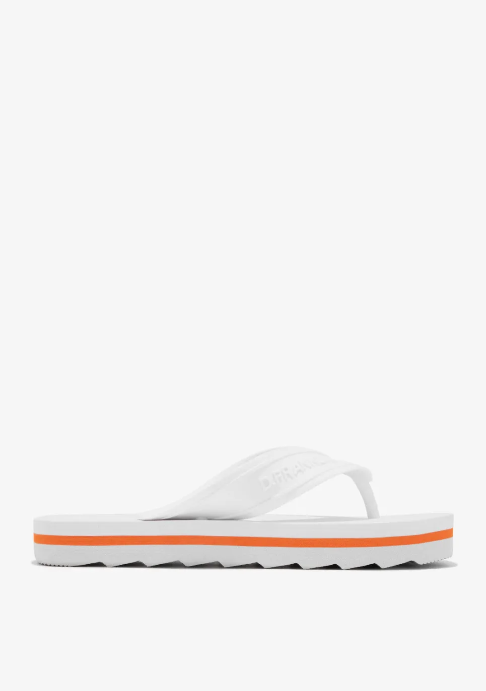 D.Franklin Flop Summer Club White|Damen Sandalen