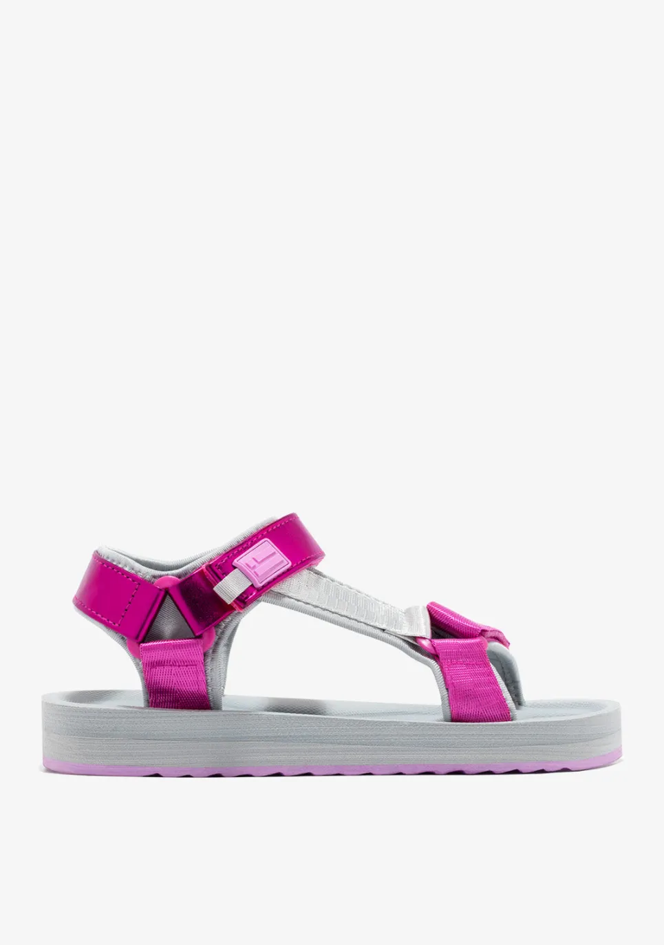 D.Franklin Forest Neo Strips Fuchsia|Damen Sandalen