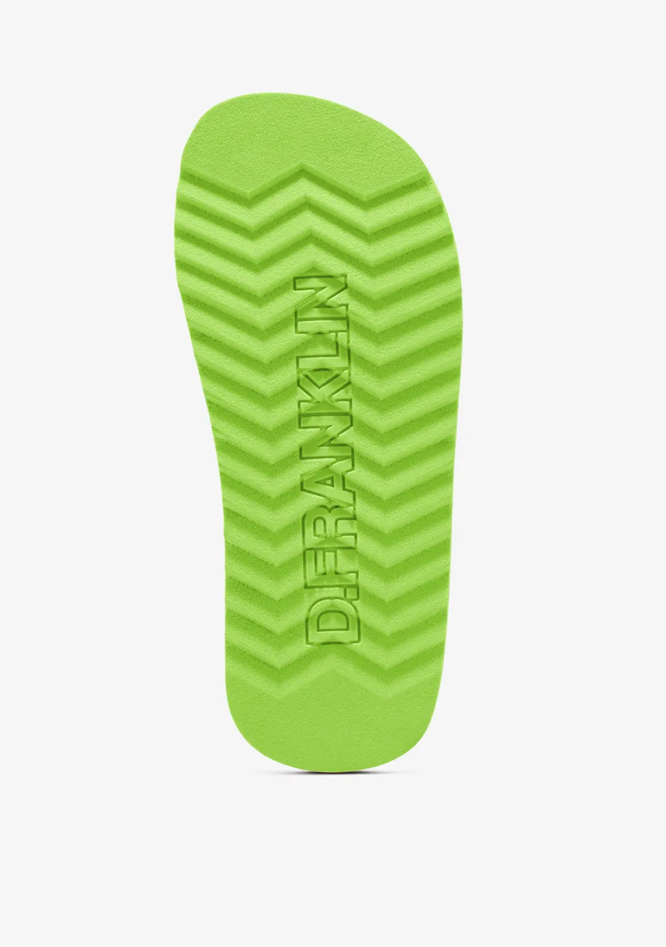 D.Franklin Forest Neo Strips Neon Lime|Damen Sandalen