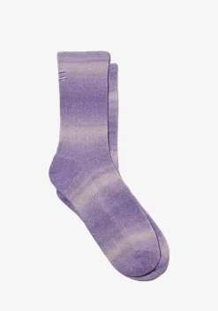 D.Franklin Glitter Socks Gradient Purple|Damen Socken