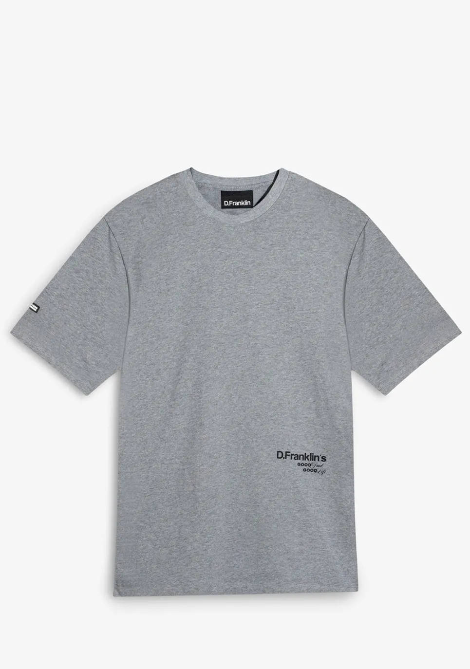 D.Franklin Good Life T-Shirt Grey Melange|Damen T-Shirts|T-Shirts