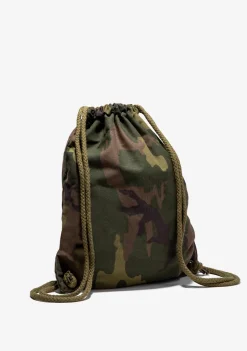 D.Franklin Gym Bag Camo Black|Damen Rucksäcke|Backpack