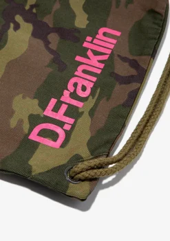 D.Franklin Gym Bag Camo Fuxia|Damen Rucksäcke|Backpack
