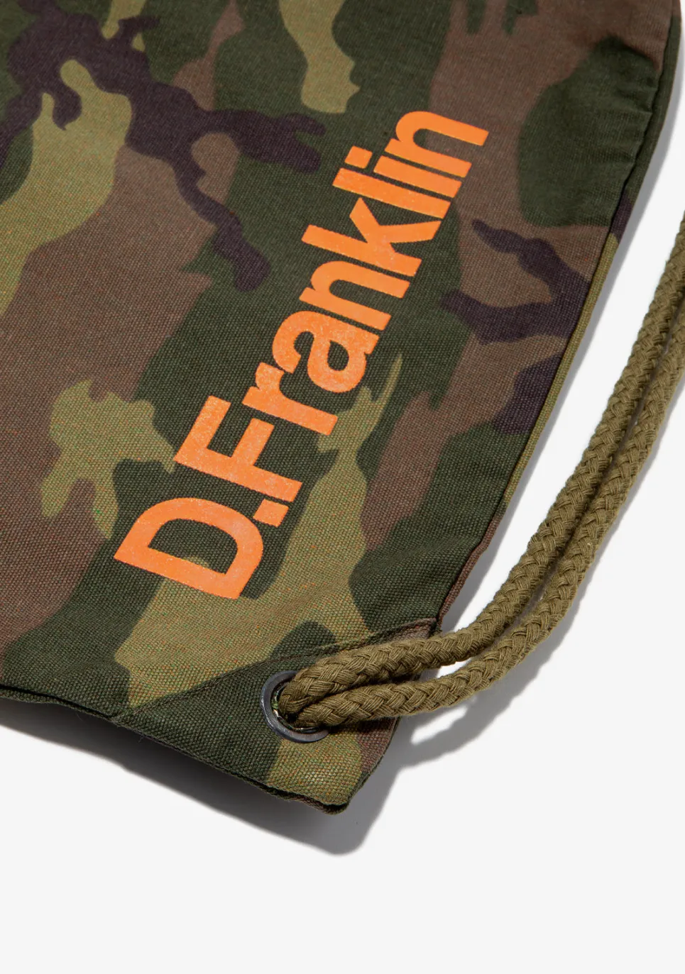 D.Franklin Gym Bag Camo Orange|Damen Rucksäcke|Backpack