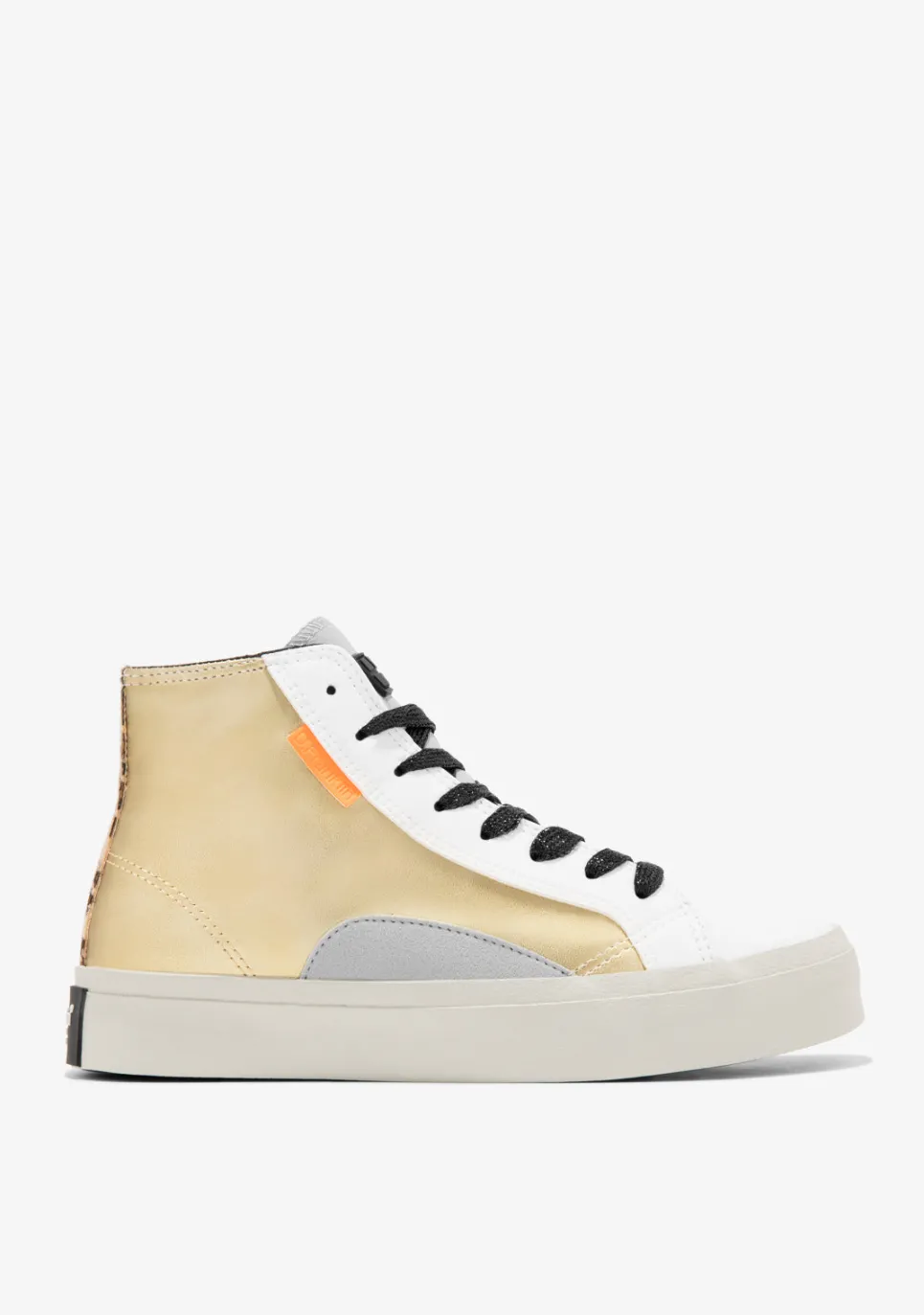 D.Franklin Half Moon High Gold|Damen Sneakers