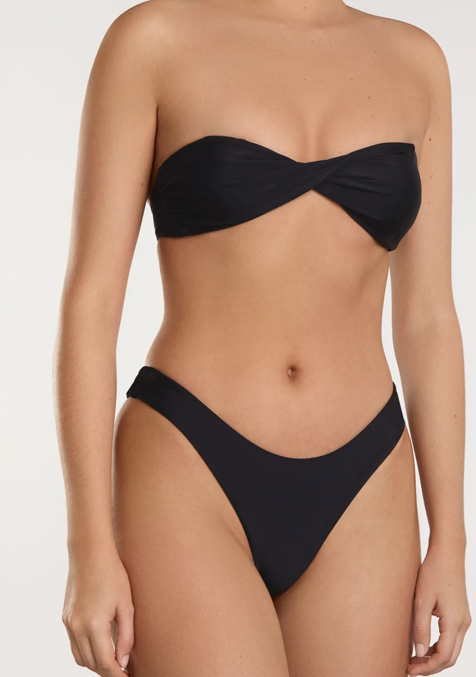 D.Franklin Harper Top + Ava Bottom Black Bikini|Damen Bikinis Und Einteiler