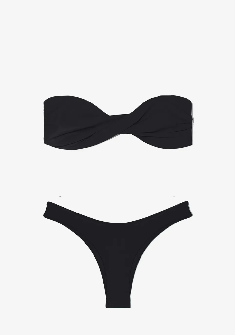 D.Franklin Harper Top + Ava Bottom Black Bikini|Damen Bikinis Und Einteiler
