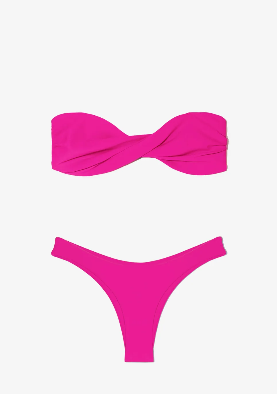 D.Franklin Harper Top + Ava Bottom Hot Pink Bikini|Damen Bikinis Und Einteiler
