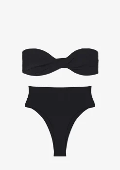 D.Franklin Harper Top + Kalea Bottom Black Bikini|Damen Bikinis Und Einteiler