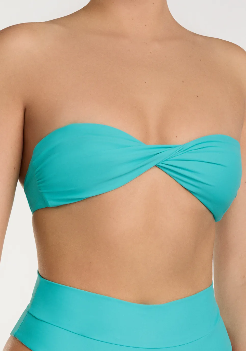 D.Franklin Harper Top Aqua Blue|Damen Bikinis Und Einteiler