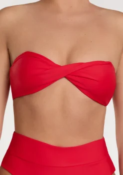 D.Franklin Harper Top Chili Red|Damen Bikinis Und Einteiler