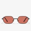 D.Franklin Hex Legacy Black / Red|Damen Eckige Sonnenbrillen|Eckige Sonnenbrillen