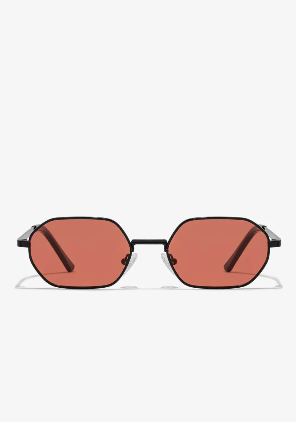 D.Franklin Hex Legacy Black / Red|Damen Eckige Sonnenbrillen|Eckige Sonnenbrillen