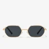 D.Franklin Hex Legacy Gold / Black|Damen Eckige Sonnenbrillen|Eckige Sonnenbrillen