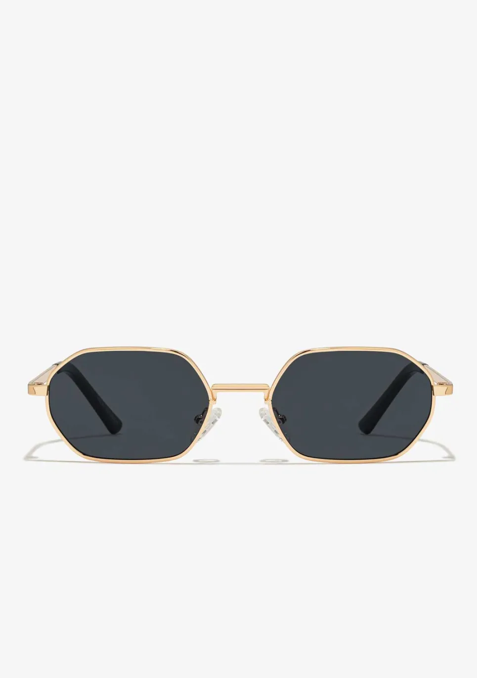 D.Franklin Hex Legacy Gold / Black|Damen Eckige Sonnenbrillen|Eckige Sonnenbrillen