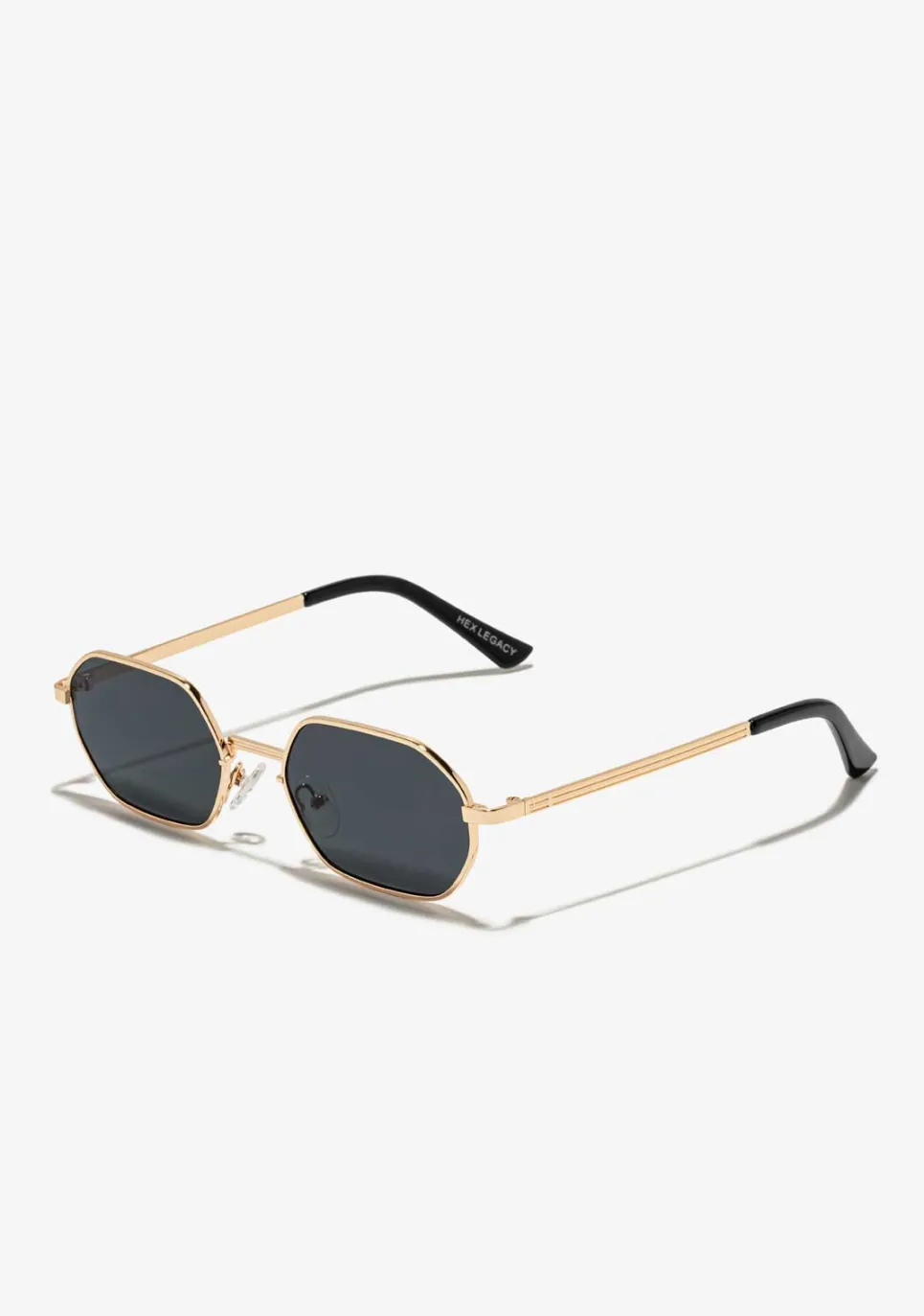 D.Franklin Hex Legacy Gold / Black|Damen Eckige Sonnenbrillen|Eckige Sonnenbrillen