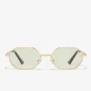 D.Franklin Hex Legacy Gold / Photochromic Brown|Damen Eckige Sonnenbrillen|Eckige Sonnenbrillen