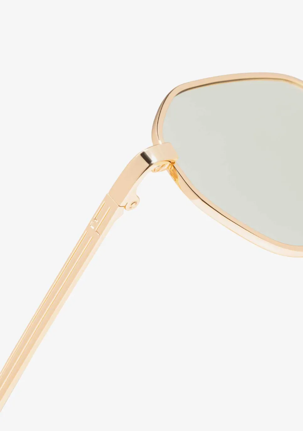 D.Franklin Hex Legacy Gold / Photochromic Brown|Damen Eckige Sonnenbrillen|Eckige Sonnenbrillen