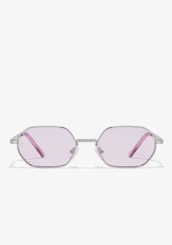 D.Franklin Hex Legacy Silver / Lavender|Damen Eckige Sonnenbrillen|Eckige Sonnenbrillen