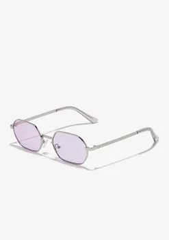 D.Franklin Hex Legacy Silver / Lavender|Damen Eckige Sonnenbrillen|Eckige Sonnenbrillen
