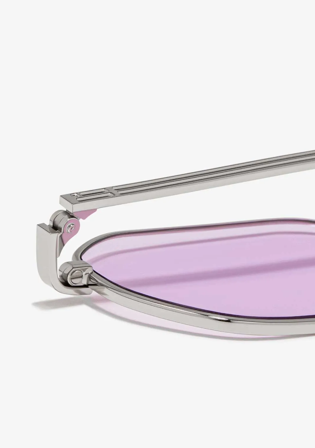 D.Franklin Hex Legacy Silver / Lavender|Damen Eckige Sonnenbrillen|Eckige Sonnenbrillen