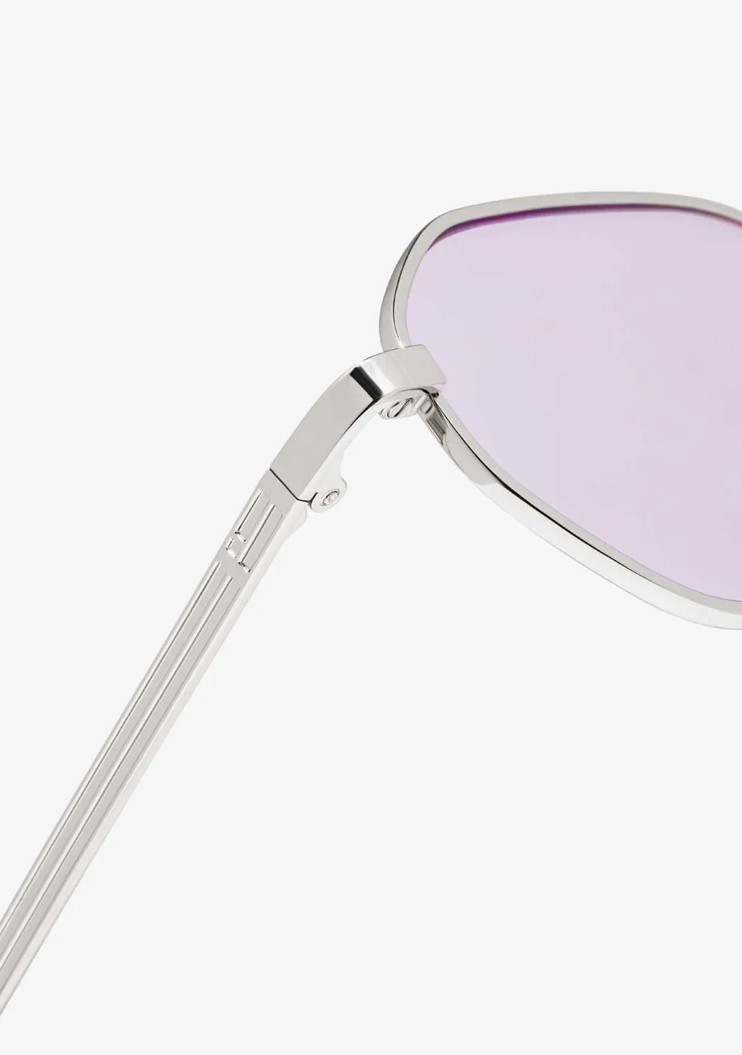D.Franklin Hex Legacy Silver / Lavender|Damen Eckige Sonnenbrillen|Eckige Sonnenbrillen